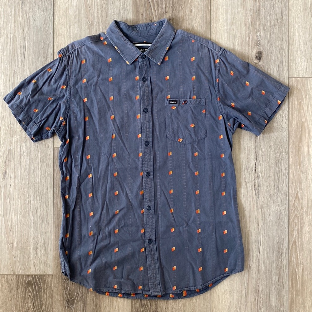 RVCA men’s collard shirt L